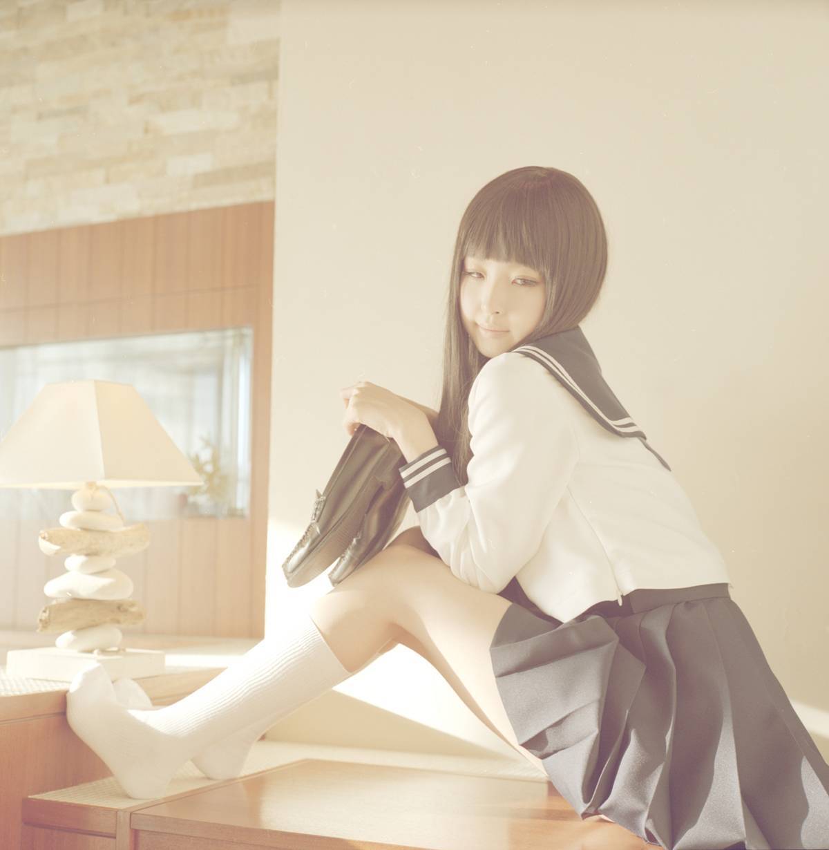 [Cosplay] Awesome body School Girl Cosplay Set